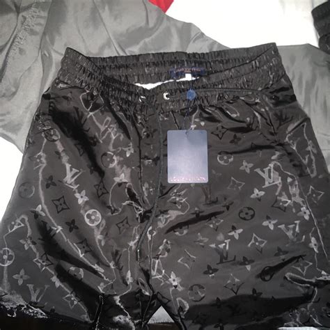 lv shorts black|dhgate lv shorts.